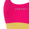 Kostium kąpielowy dla dziewczynki Crowell Swan kol.04 różowo-pomarańczowo-żółty 