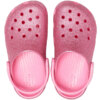 Chodaki dla dzieci Crocs Classic Glitter Clog różowe 205441 669