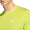 Koszulka męska adidas Workout Essentials Base limonkowa KD5472