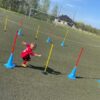 Laska gimnastyczna Yakima-Sport 1,6 m fioletowa 100704