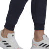 Spodnie męskie adidas Essentials Fleece Regular Tapered granatowe HL2231