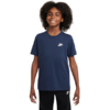 Koszulka dla dzieci Nike Sportswear granatowa FZ5177 410