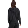 Bluza damska adidas Seasonal Essentials Animal Print 3-Stripes Full-Zip Hooded czarna KS8002