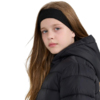 Kurtka puchowa dla dzieci 4F U0704 głęboka czerń 4FJWAW25TDJAU0704 20S