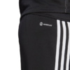 Spodnie męskie adidas Tiro 23 Club Training Tracksuit Bottoms czarno-białe HS3619