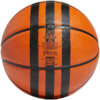 Piłka koszykowa adidas 3-Stripes Rubber Mini pomarańczowo-czarna HM4971