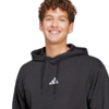 Bluza męska adidas Essentials Feelcozy French Terry czarna JE3849