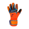 Rękawice bramkarskie Reusch Attrakt Infinity Evolution NC Junior pomarańczowo-czarno-niebieskie 5672724 2289