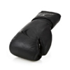 Rękawice bokserskie GRAND czarne black matt- skóra naturalna 12 oz