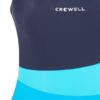 Kostium kąpielowy damski Crowell Lola kol.02 granatowo-niebieski