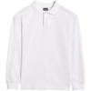 Koszulka dla chłopca longsleeve 4F M483 biała 4FJWAW25TLONM483 10S