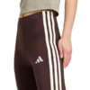 Legginsy damskie adidas Essentials 3-Stripes brązowe KS6286