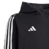 Bluza dla dzieci adidas Tiro 23 League Sweat Hoodie czarno-biała HS3606