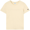 Koszulka damska Champion Short Sleeve żółta 119125 YS175