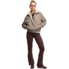 Legginsy damskie Puma Ess High-Waist Flared brązowe 631542 33