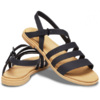 Sandały damskie Crocs Tulum Sandal W czarne 206107 00W