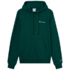 Bluza męska Champion Hooded Sweatshirt zielona 221790 GS584