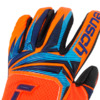 Rękawice bramkarskie Reusch Attrakt Infinity Evolution NC Junior pomarańczowo-czarno-niebieskie 5672724 2289