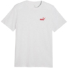 Koszulka męska Puma ESS Small No.1 Logo Tee(s) jasnoszara 682535 05