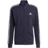 Dres męski adidas Basic 3-Stripes French Terry granatowy IC6765