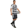 Koszulka męska adidas Hooped 26 Jersey szaro-czarna KF3396