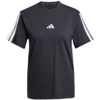 Koszulka damska adidas Essentials 3-Stripes Cotton czarna JM2393