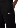Spodnie męskie Champion Straight Hem Pants czarne 221801 KK001
