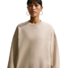Bluza damska Nike Studio Fleece kremowa IM8082 236