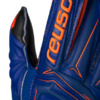 Rękawice bramkarskie Reusch Attrakt Infinity Finger Support Junior niebiesko-czarne 5672710 4127