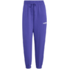 Spodnie damskie adidas Essentials Linear French Terry Cuffed fioletowe KF8363