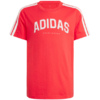 Koszulka dla dzieci adidas Codes Collegiate Graphic czerwona JI6673