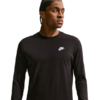 Koszulka męska Nike Club Tee LS czarna AR5193 010