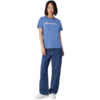 Koszulka damska Champion SS Tee niebieska 117534 BS099