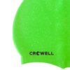 Czepek pływacki silikonowy Crowell Recycling Pearl jasnozielony kol.8