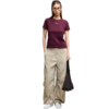 Koszulka damska Puma Ess Centered Cat Logo Tee burgundowa 692916 24