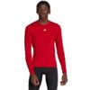 Koszulka mska adidas Techfit Aeroready Long Sleeve Tee czerwona HP0639