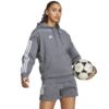 Bluza damska adidas Tiro 23 League Sweat Hoodie szara HZ3013