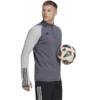 Bluza męska adidas Tiro 23 Competition Training Top szara HU1316