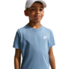 Koszulka dla dzieci Nike Sportswear niebieska FZ5177 486