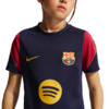 Koszulka dla dzieci Nike FC Barcelona Strike granatowo-bordowa II3237 401