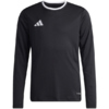 Koszulka dla dzieci adidas Entrada 26 Long Sleeve Jersey czarna KF5879