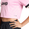 Koszulka damska adidas Juventus 26/27 Away Cropped Jersey różowo-czarna KB8842