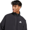 Kurtka męska adidas Essential Small Logo Windbreaker czarna JM1772
