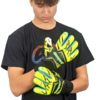 Rękawice bramkarskie 4Keepers Force V5 25 Wave NC junior czarno-zielone fluo