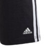 Spodenki dla dzieci adidas Essentials 3-Stripes Knit czarne HY4714