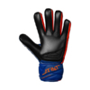 Rękawice bramkarskie Reusch Attrakt Infinity Finger Support Junior niebiesko-czarne 5672710 4127
