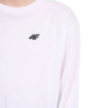 Koszulka dla chłopca 4F longsleeve M655 biała 4FJWMM00TLONM655 10S