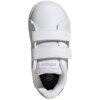 Buty dla dzieci adidas Grand Court 2.0 CF biało-srebrne GW6526