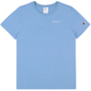 Koszulka damska Champion SS Tee niebieska 117535 BS099