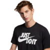 Koszulka męska Nike Tee Just do It Swoosh czarna AR5006 011